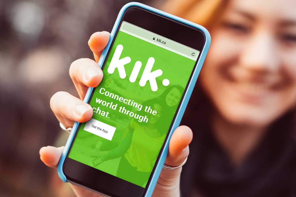 Kik App.